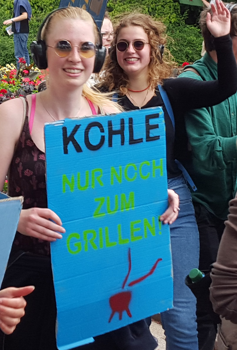 Kohle nur noch zum Grillen – das kann sich der Verdi-Vorsitzende hinter die Löffel schreiben!